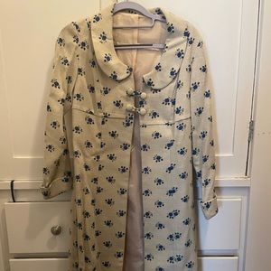 floral coat